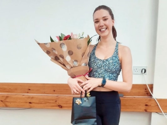 Jazz Fit ladies surprise Miss Hannah!